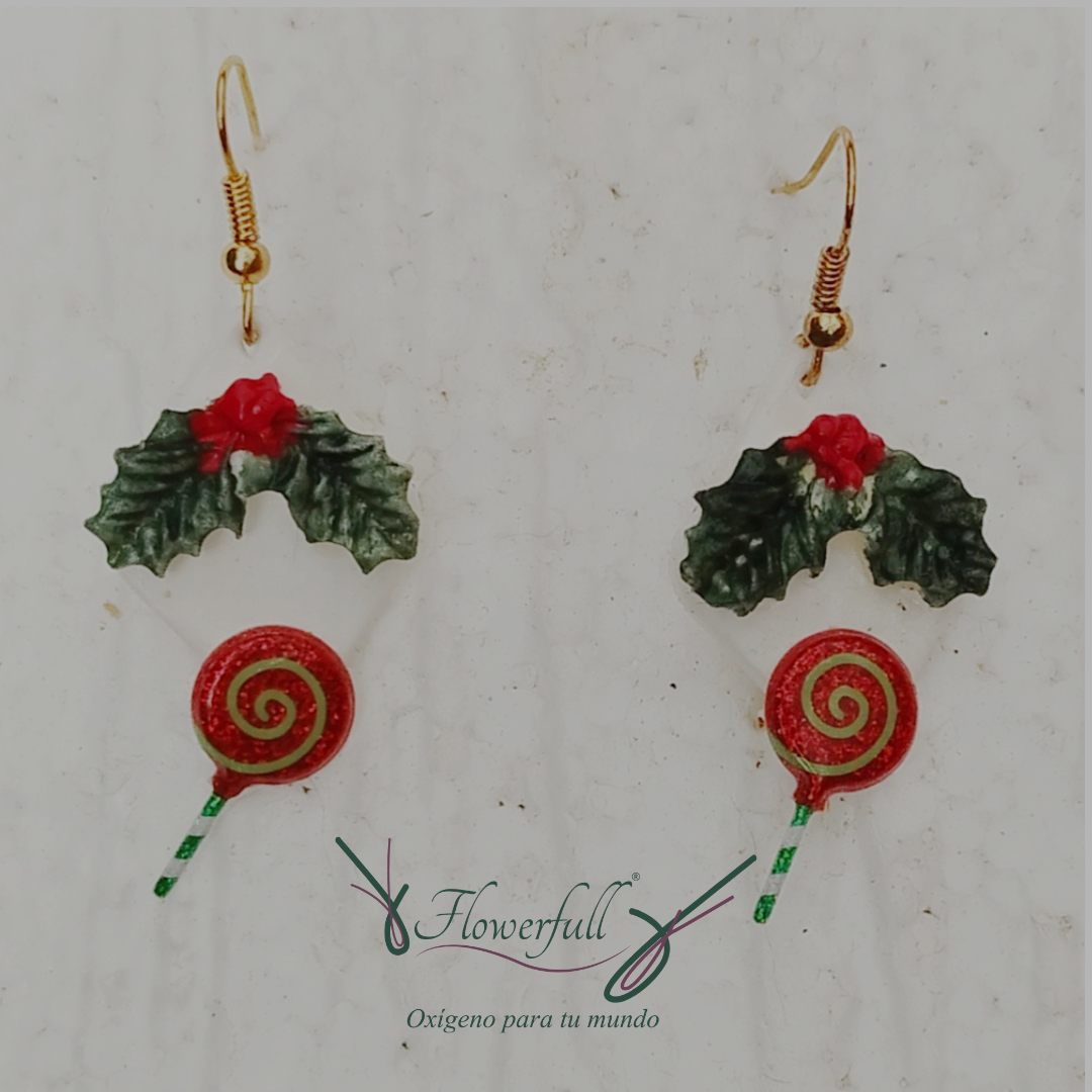 Aretes Dulce Navidad