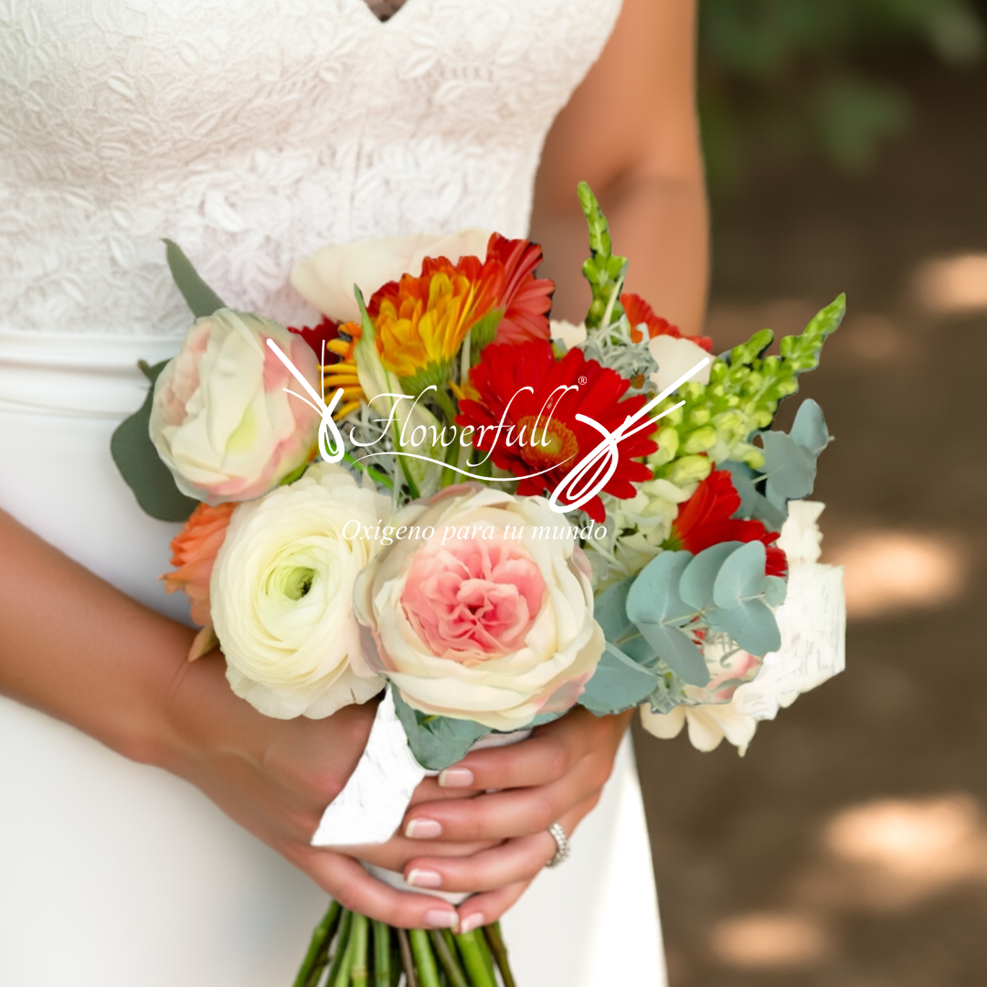 Wedding Bouquet | Colorful