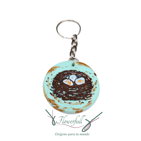 Nido |llavero |Flowerfull ®