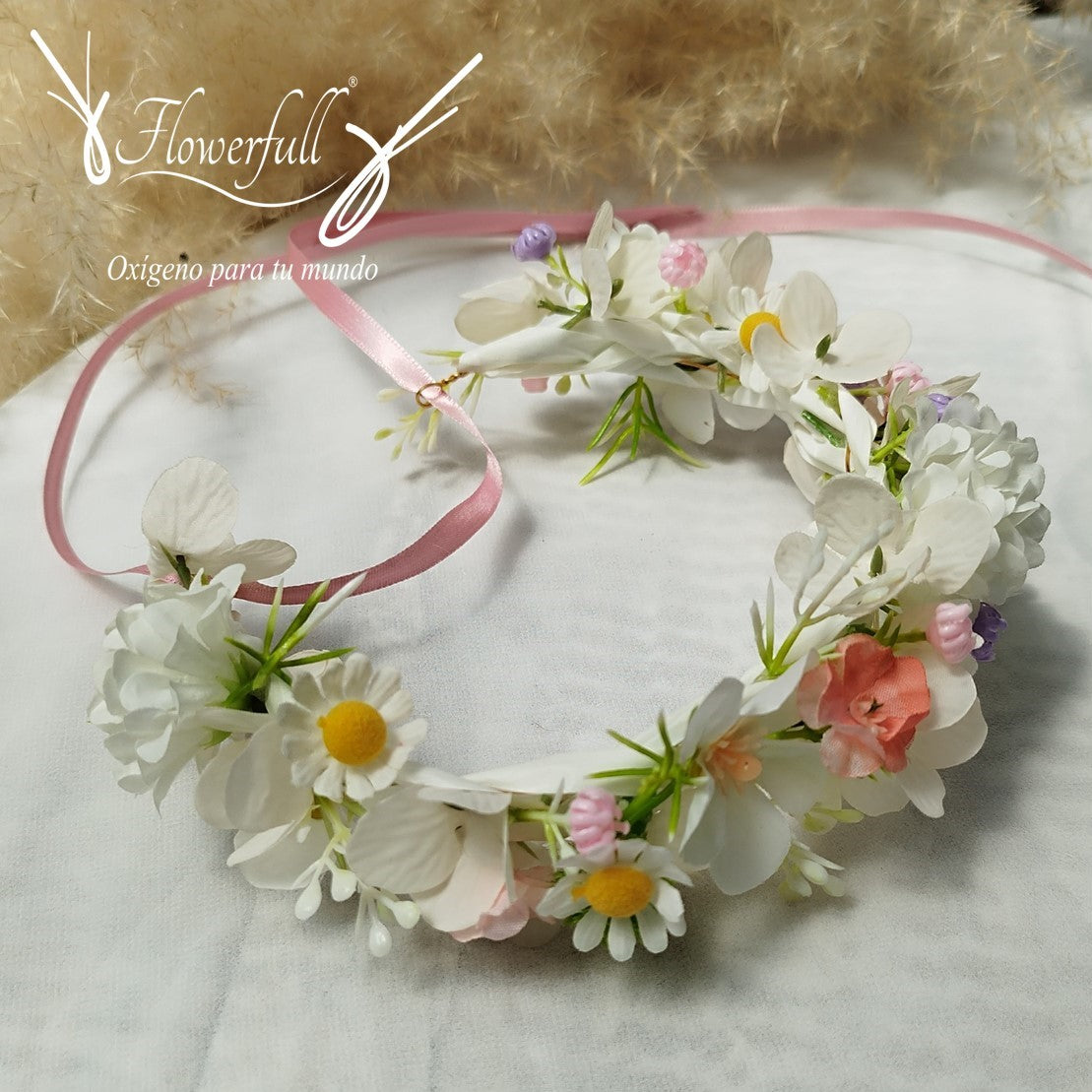 Niña de las flores| Guirnalda