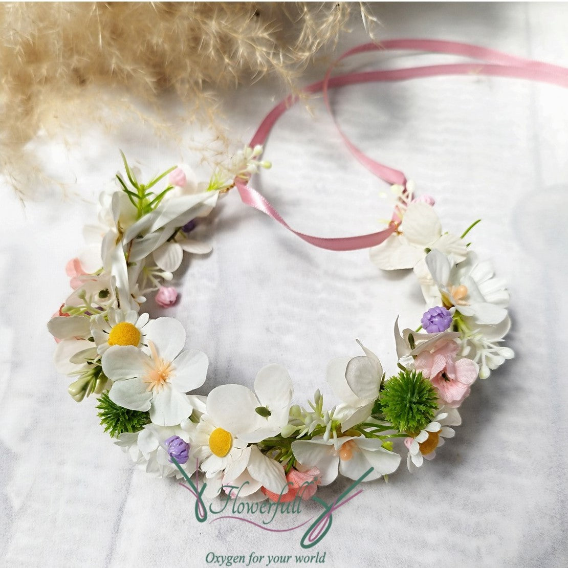 Niña de las flores| Guirnalda