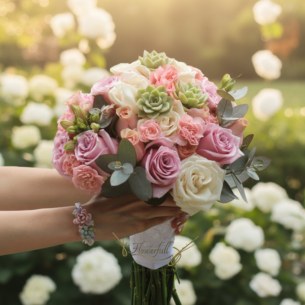 Clásico y exclusivo ramo de rosas para eventos