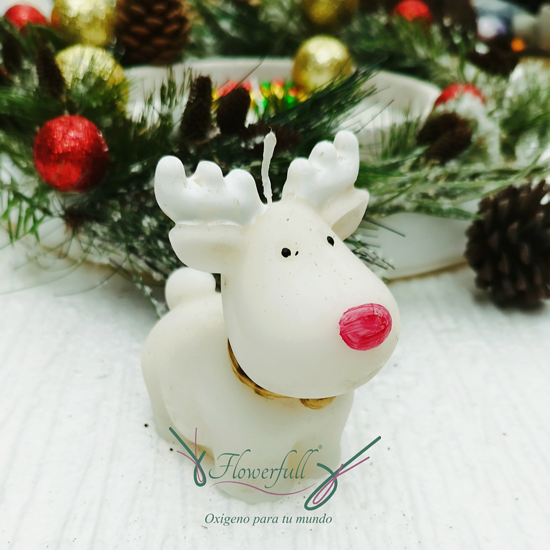 Candela Reno navideño