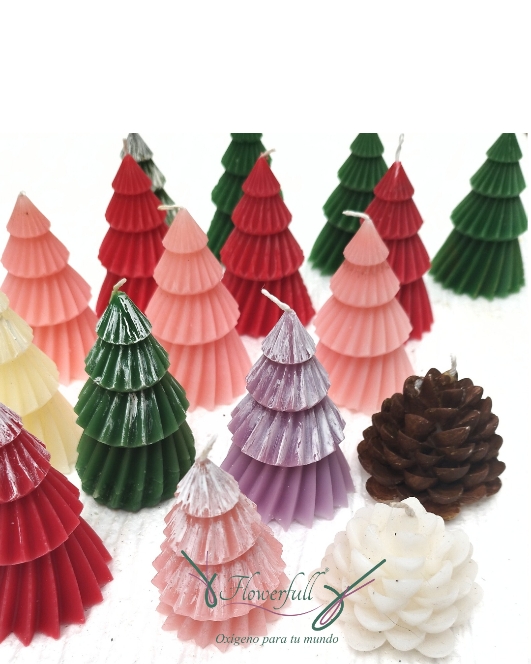 Candela pino de navidad