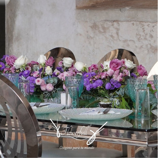 Flower path / table runner