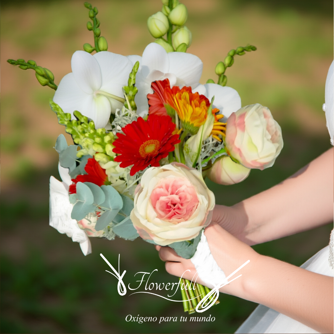 Wedding Bouquet | Colorful