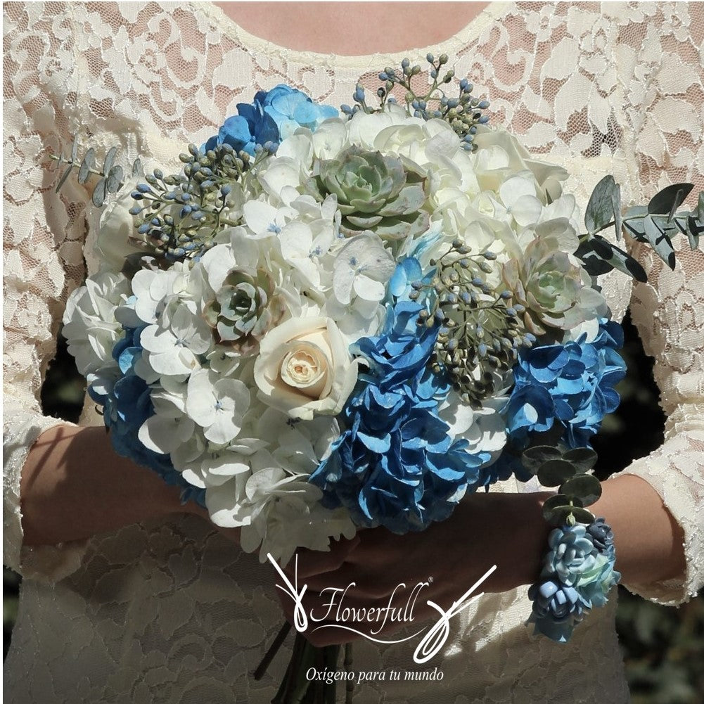 Set de boda | Bouquet, brazalete, guirnaldas, pulseras