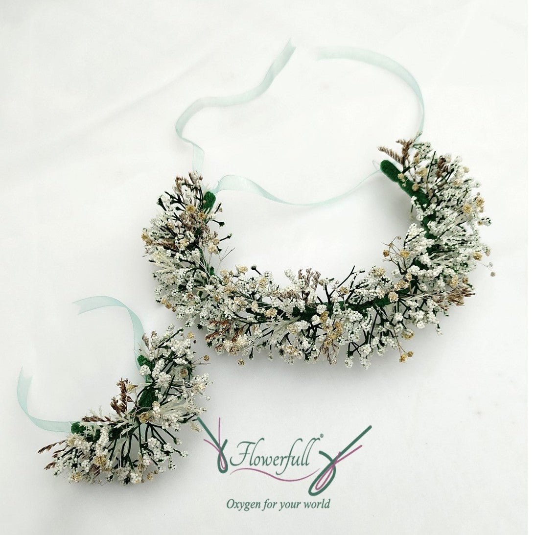 Blossom set| pulsera y Guirnalda Floral