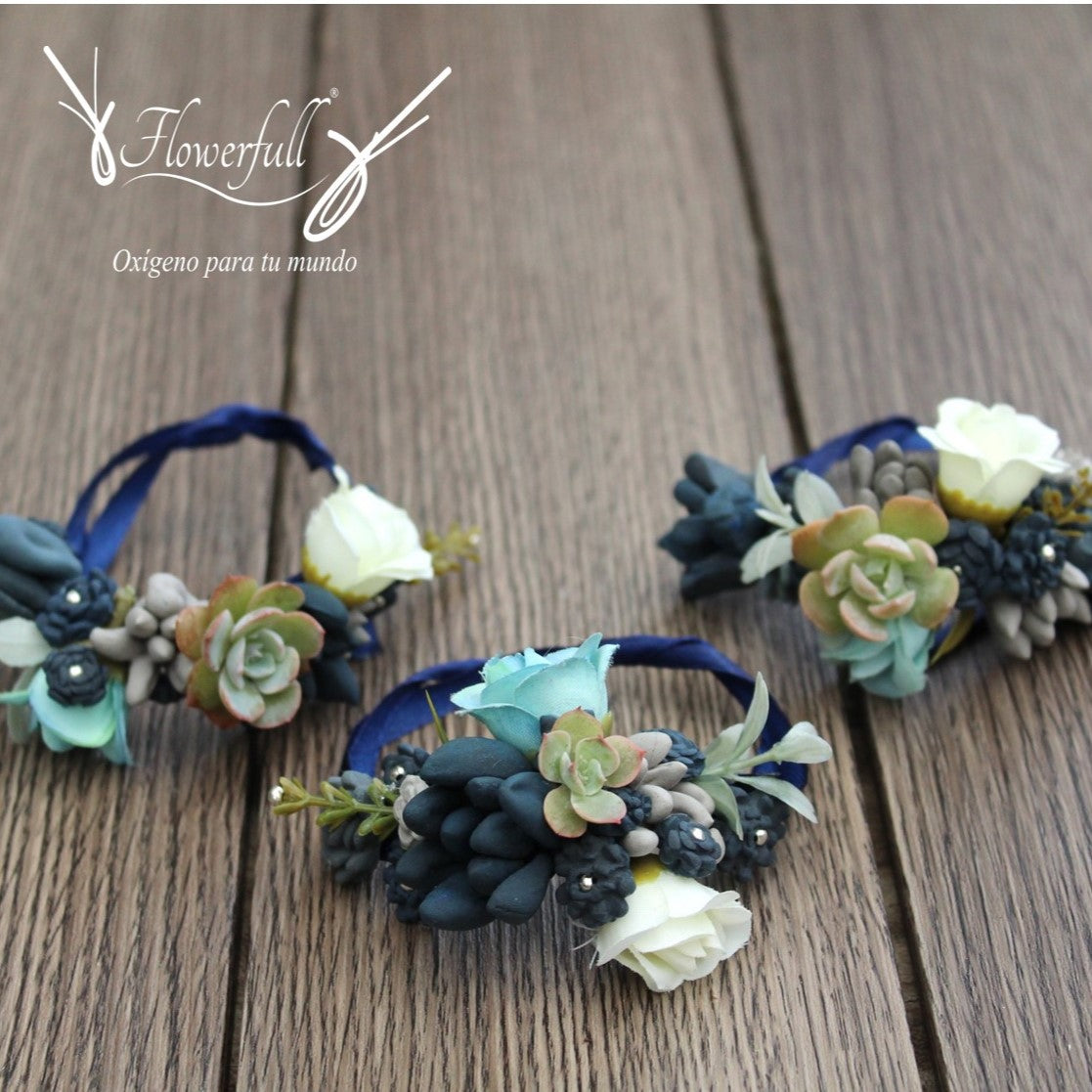 Set de boda | Bouquet, brazalete, guirnaldas, pulseras