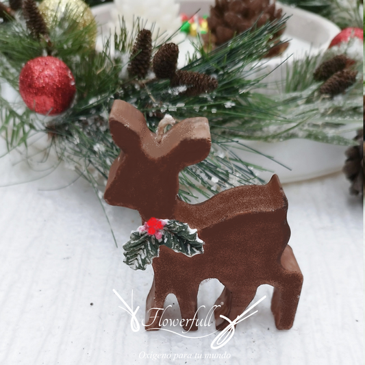 Venado Candela Navideña