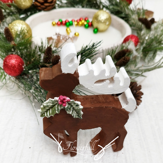 Venado Candela Navideña |Decoraciones